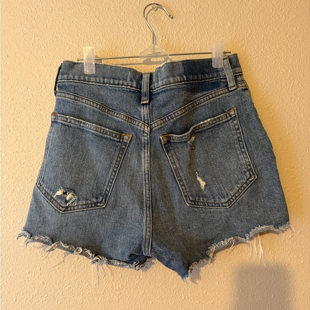 ABERCROMBIE & FITCH THE MOM SHORT HIGH RISE 25 0 - Picture 3 of 4